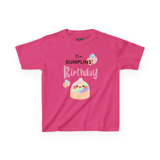 Kids Tee — Sum Dumplins' Customizable Birthday Shirt