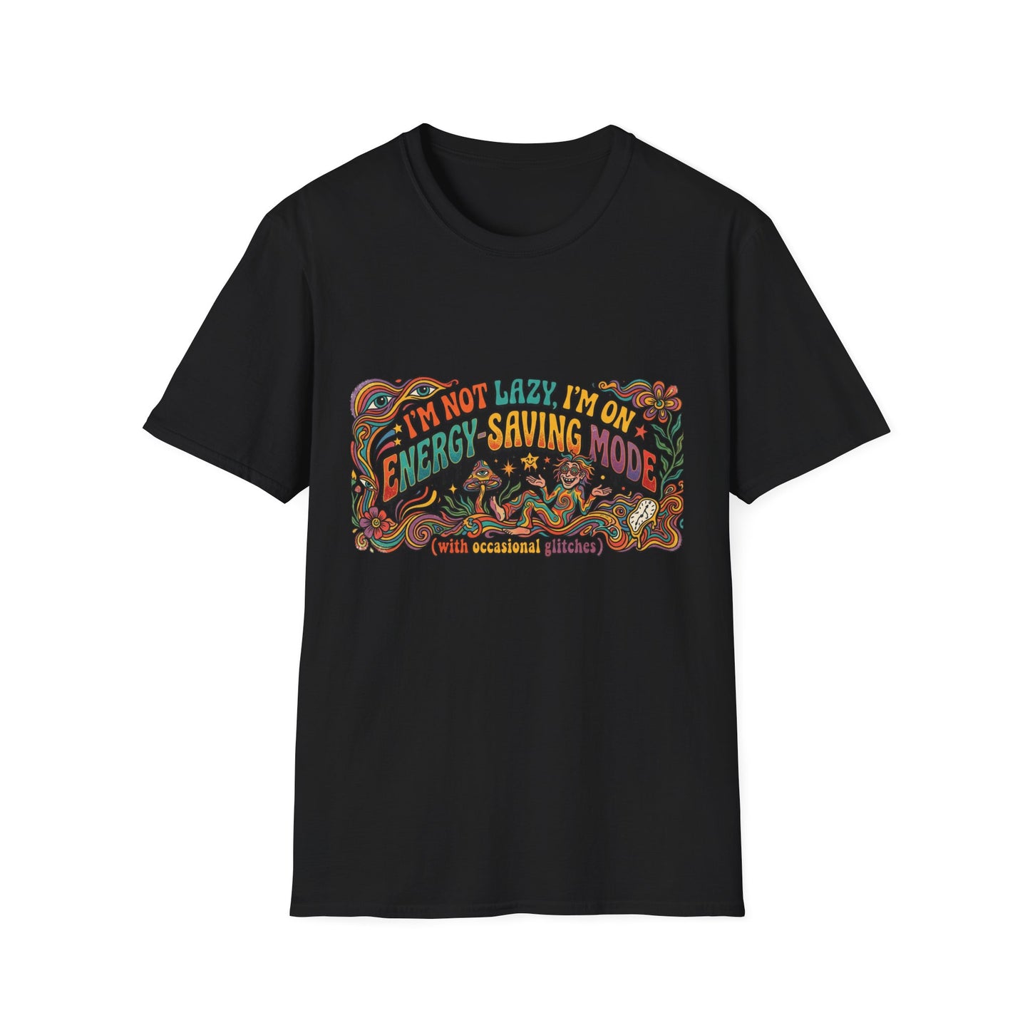 Trippy Energy Saving Mode T-Shirt —