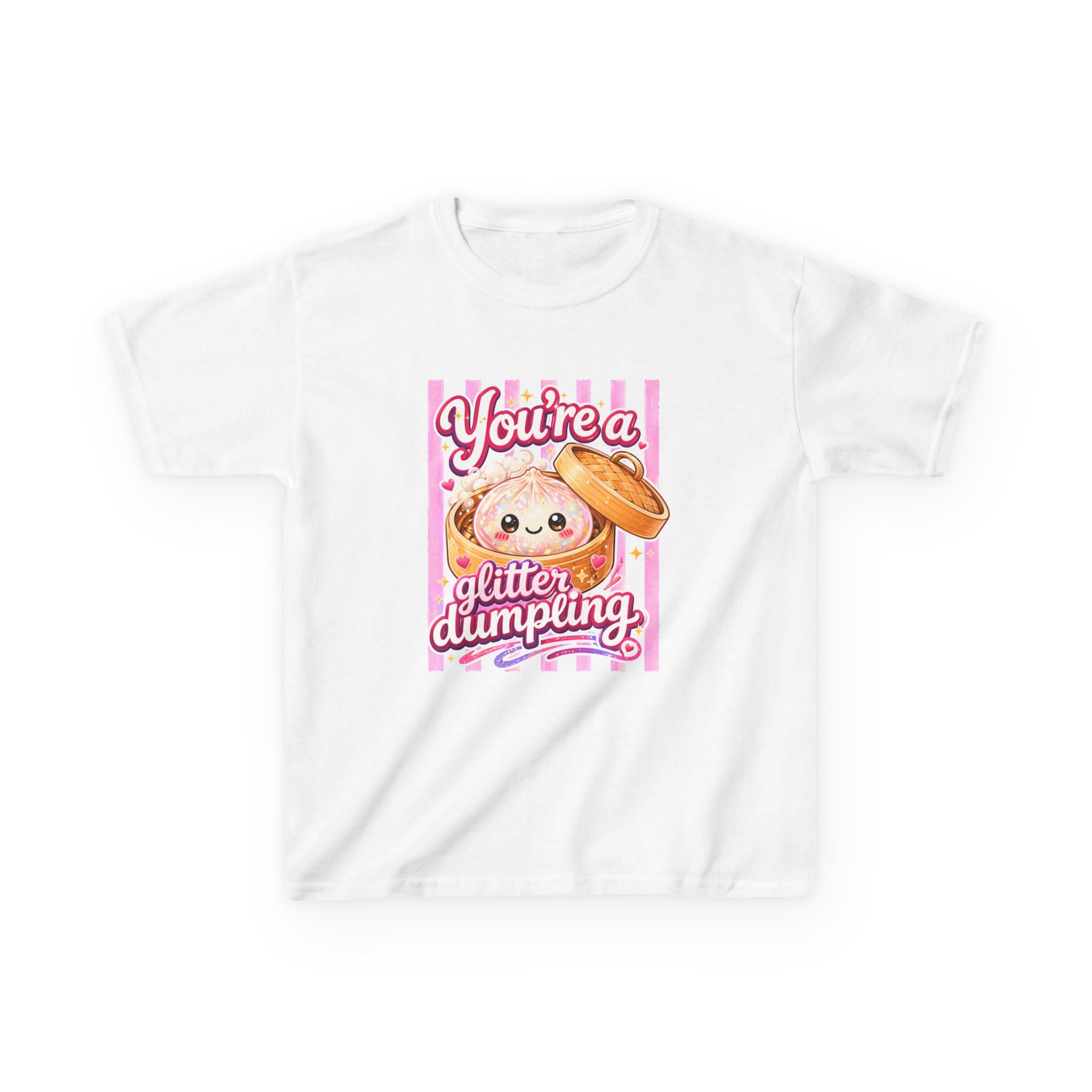 Kids Tee — "You're a Glitter Dumpling" Cute Kawaii Dumpling Shirt
