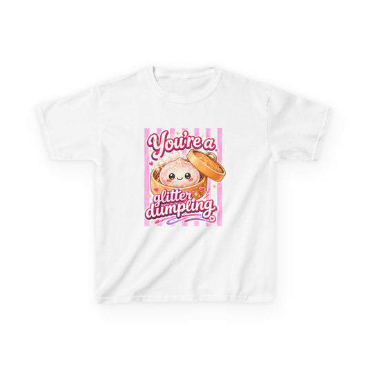 Kids Tee — "You're a Glitter Dumpling" Cute Kawaii Dumpling Shirt