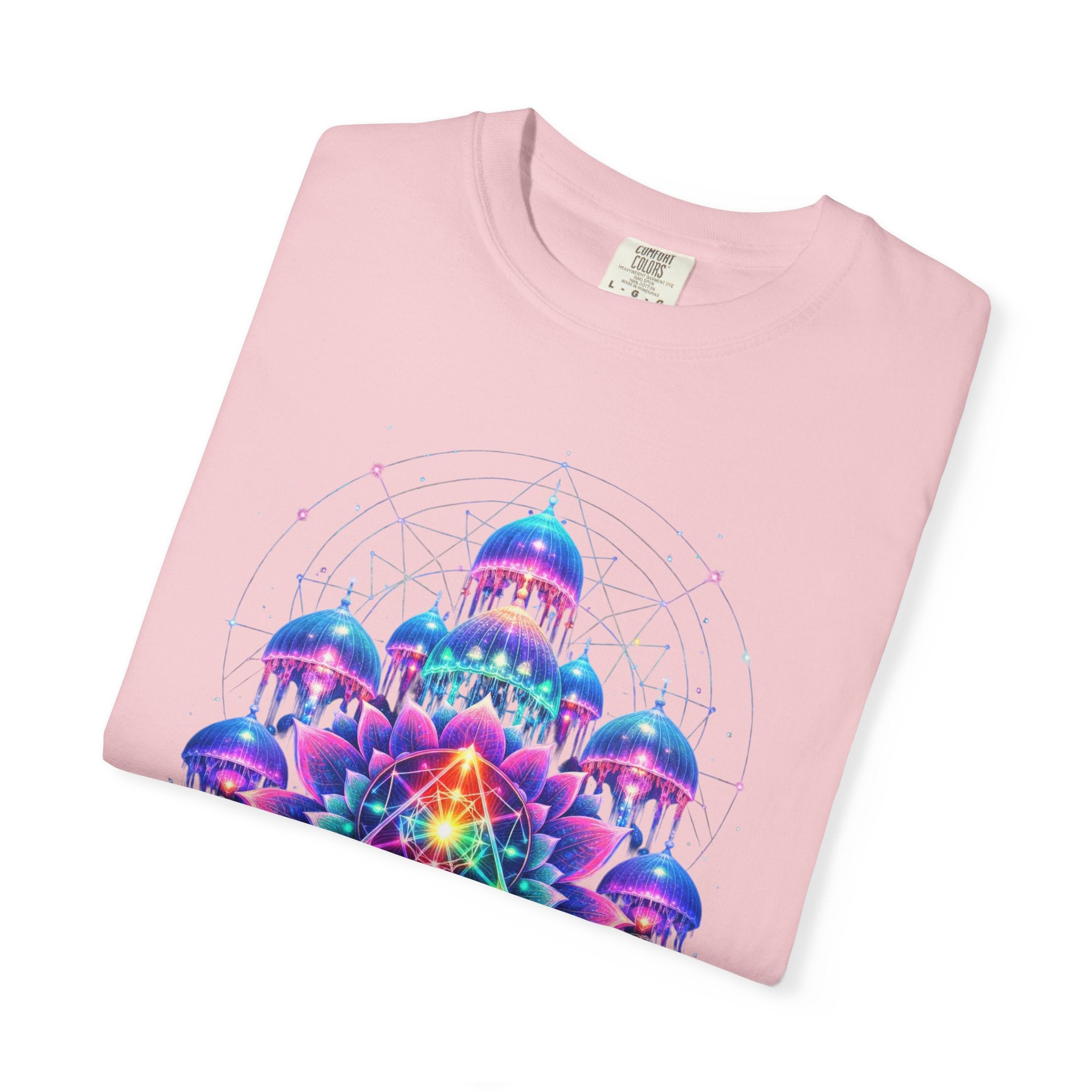 Psychedelic Palace T-Shirt — Vibrant Mandala Art Tee