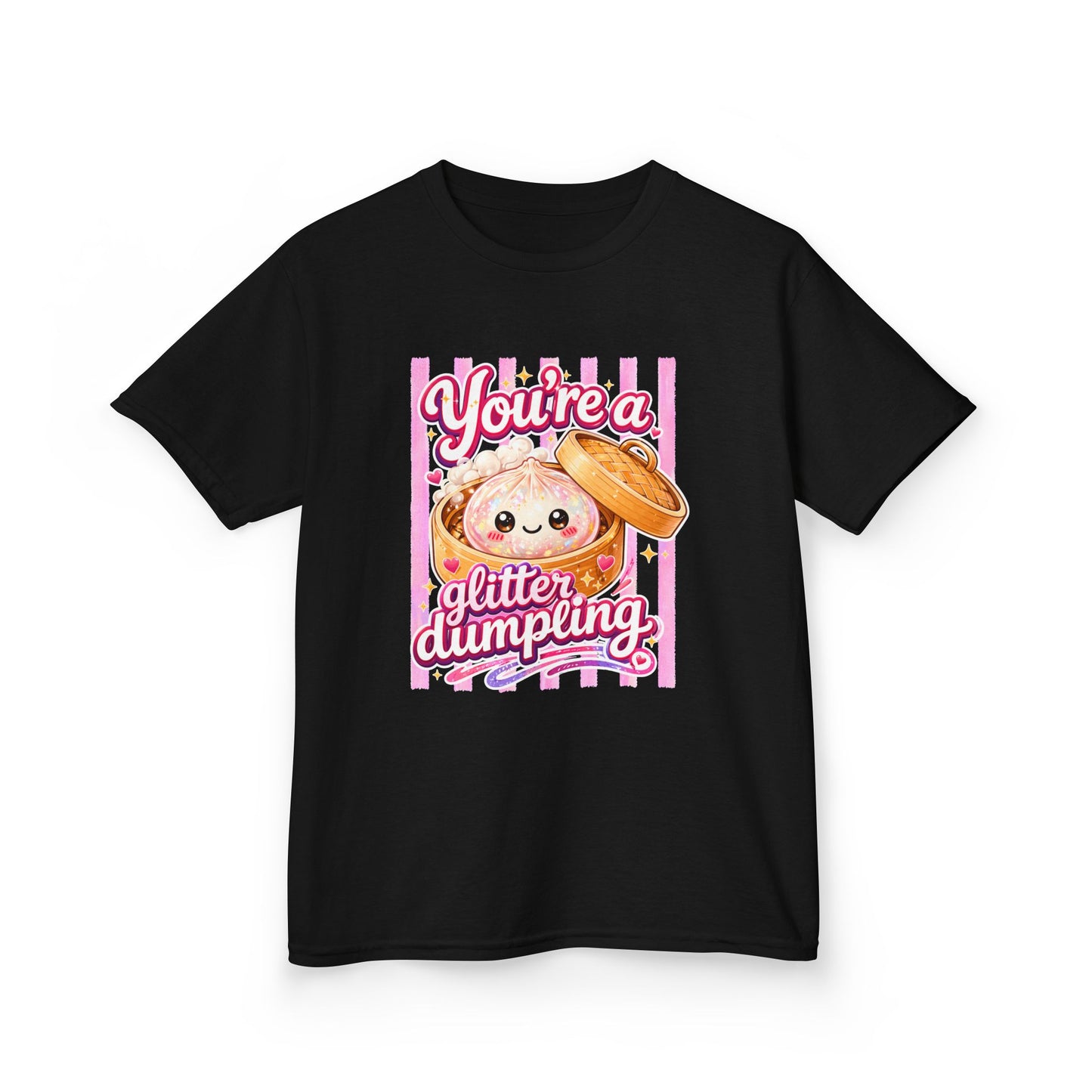 Kids Tee — "You're a Glitter Dumpling" Cute Kawaii Dumpling Shirt