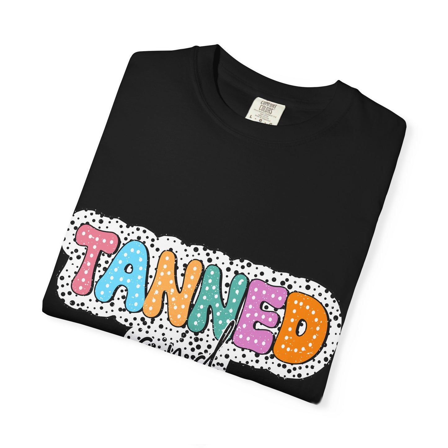 Tanned & Tipsy Mom T-Shirt — Summer Funny Tee