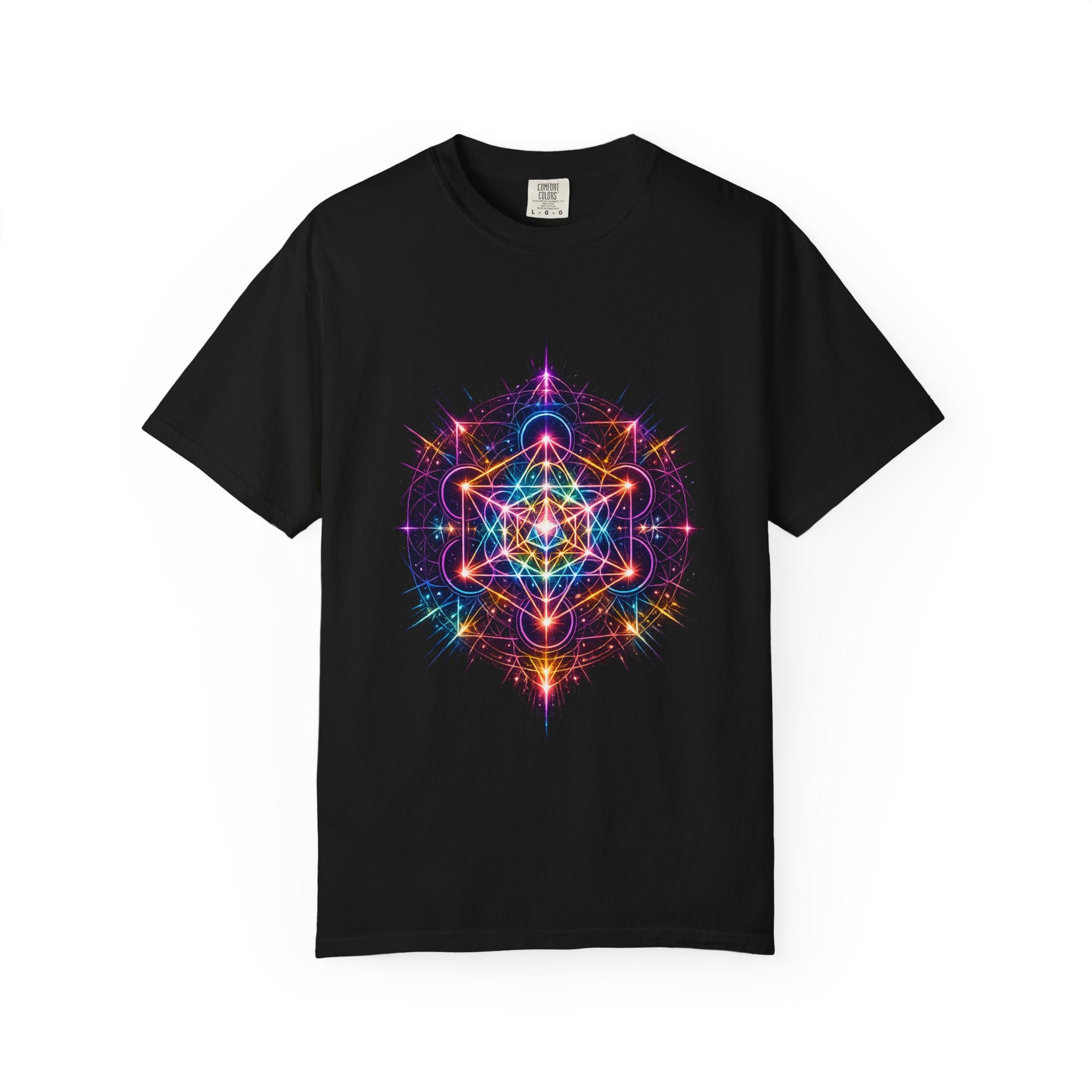 Psychedelic Tee — Intricate Trippy Molecule Design