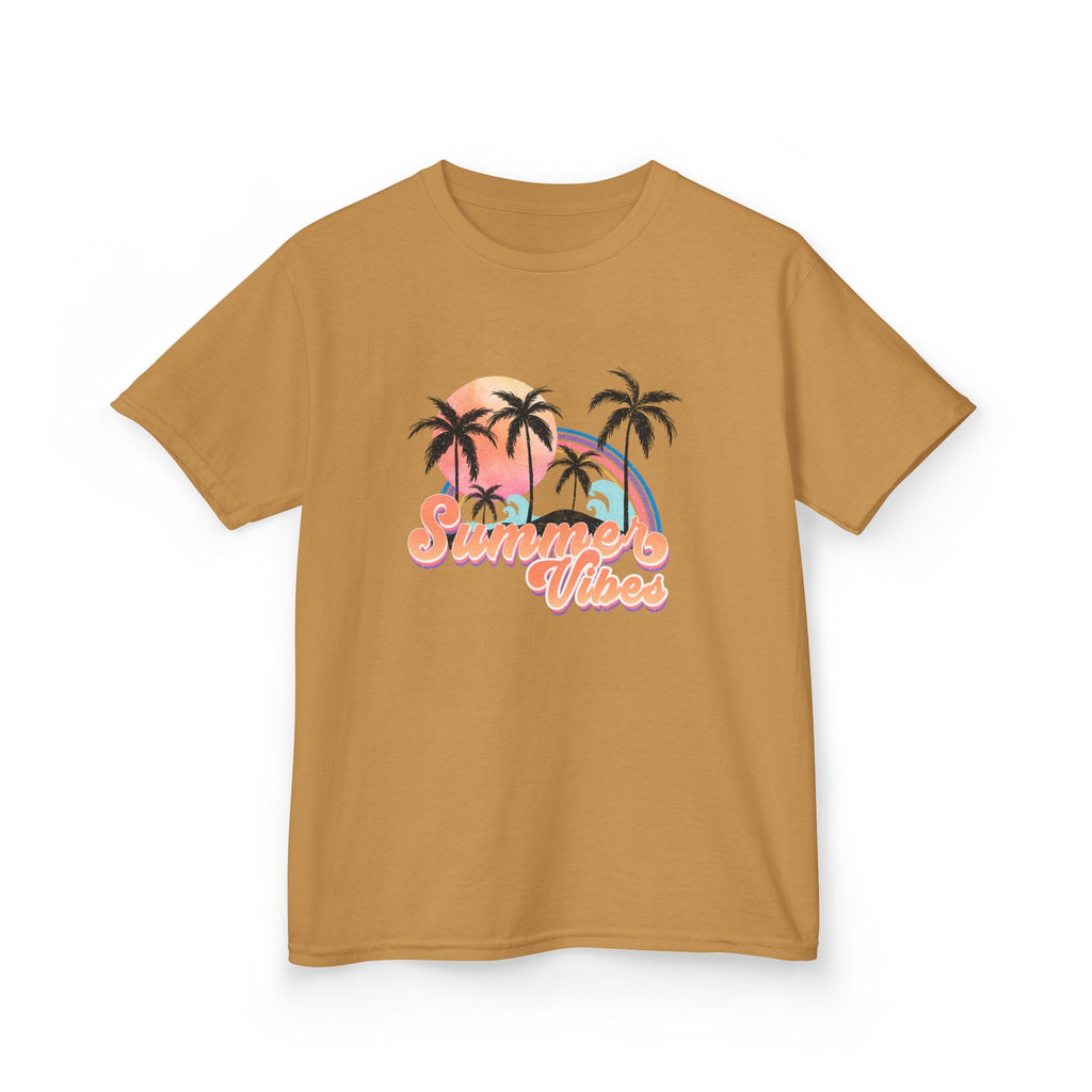 Kids Tee — 'Summer Vibes' Palm Tree Graphic Tee