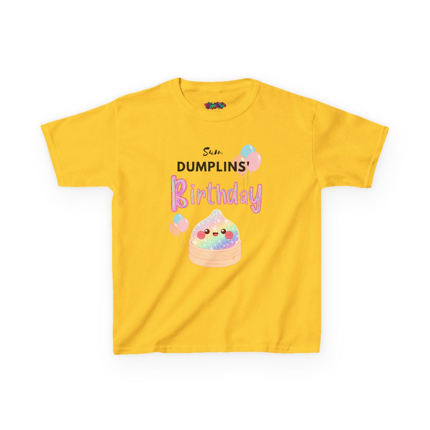 Kids Tee — Sum Dumplins' Customizable Birthday Shirt