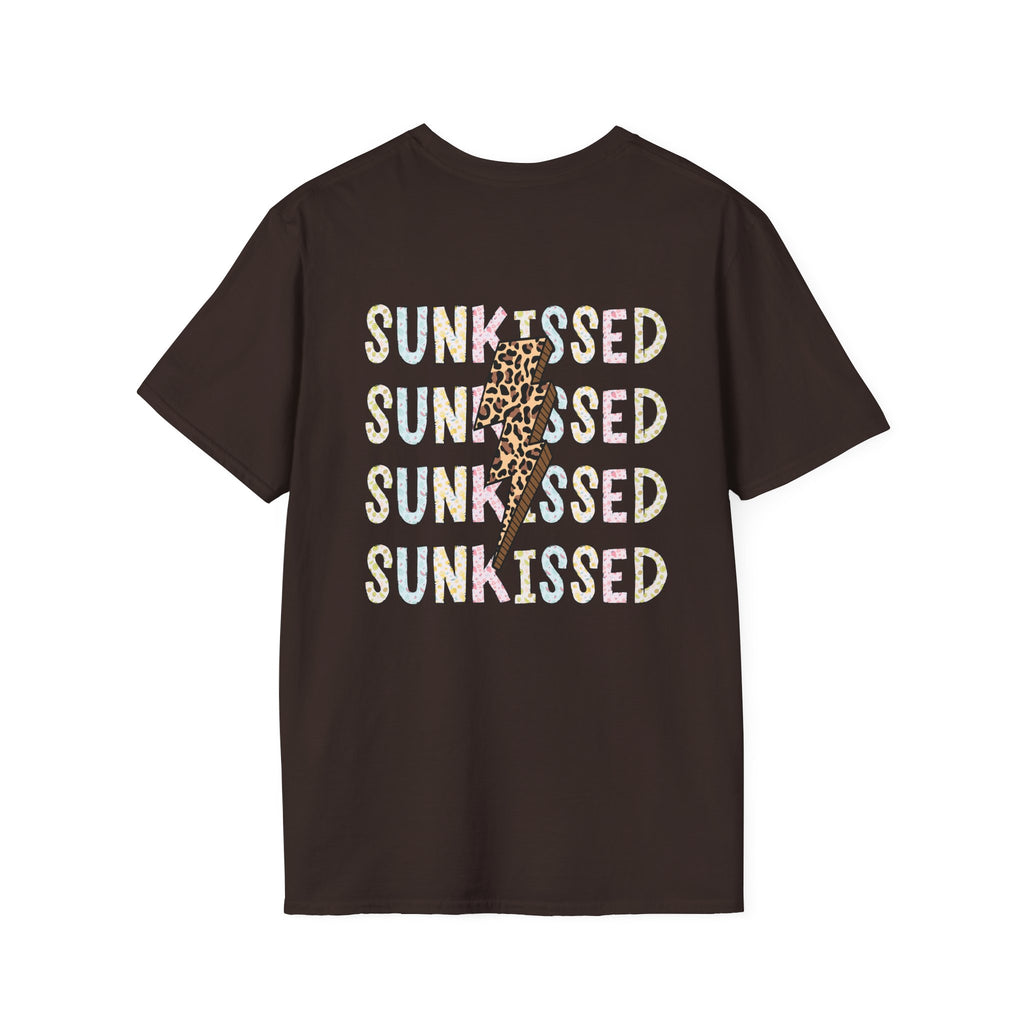 Salty and Sunkissed Leopard Tee — Summer Beach T-Shirt