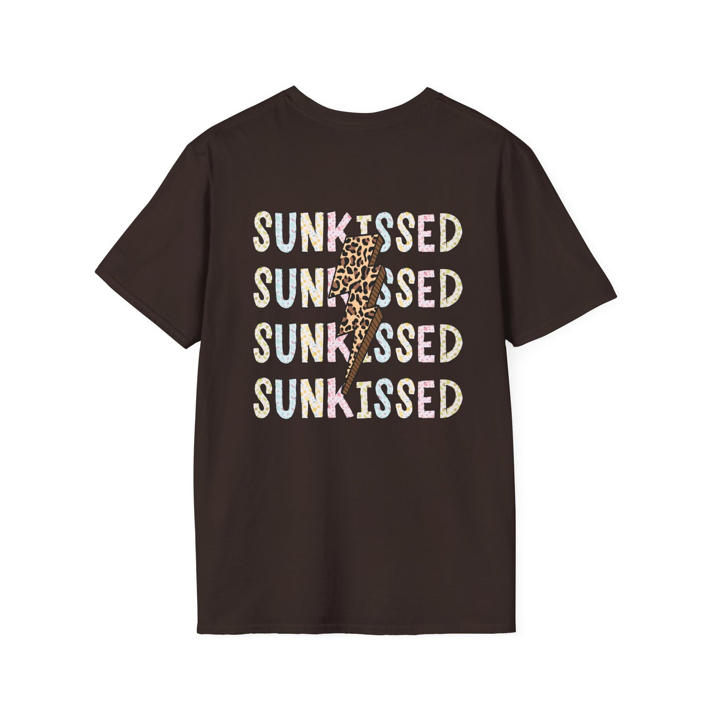 Salty and Sunkissed Leopard Tee — Summer Beach T-Shirt