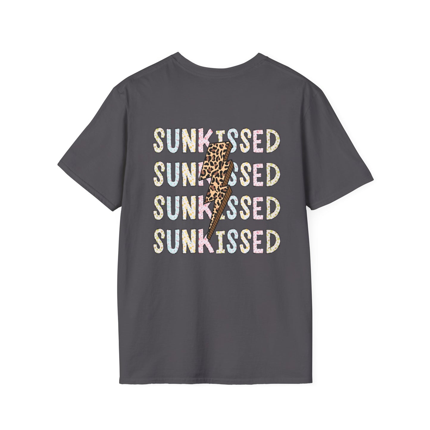 Salty and Sunkissed Leopard Tee — Summer Beach T-Shirt