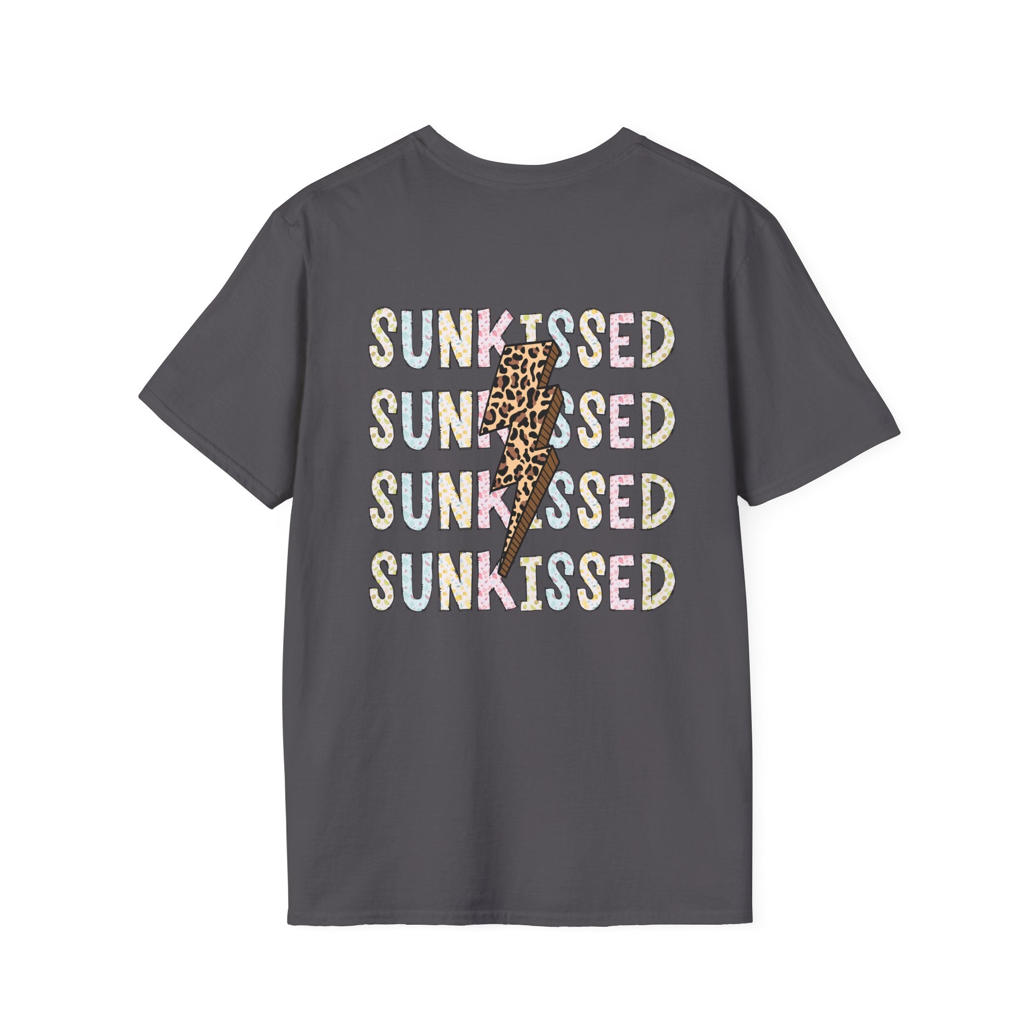 Salty and Sunkissed Leopard Tee — Summer Beach T-Shirt