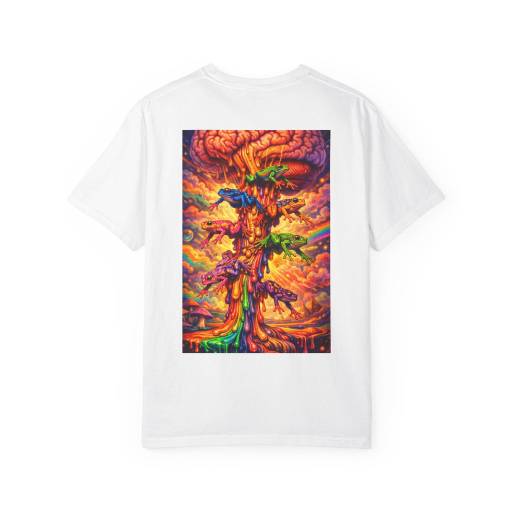 Psychedelic Frogs Brainstem T-Shirt