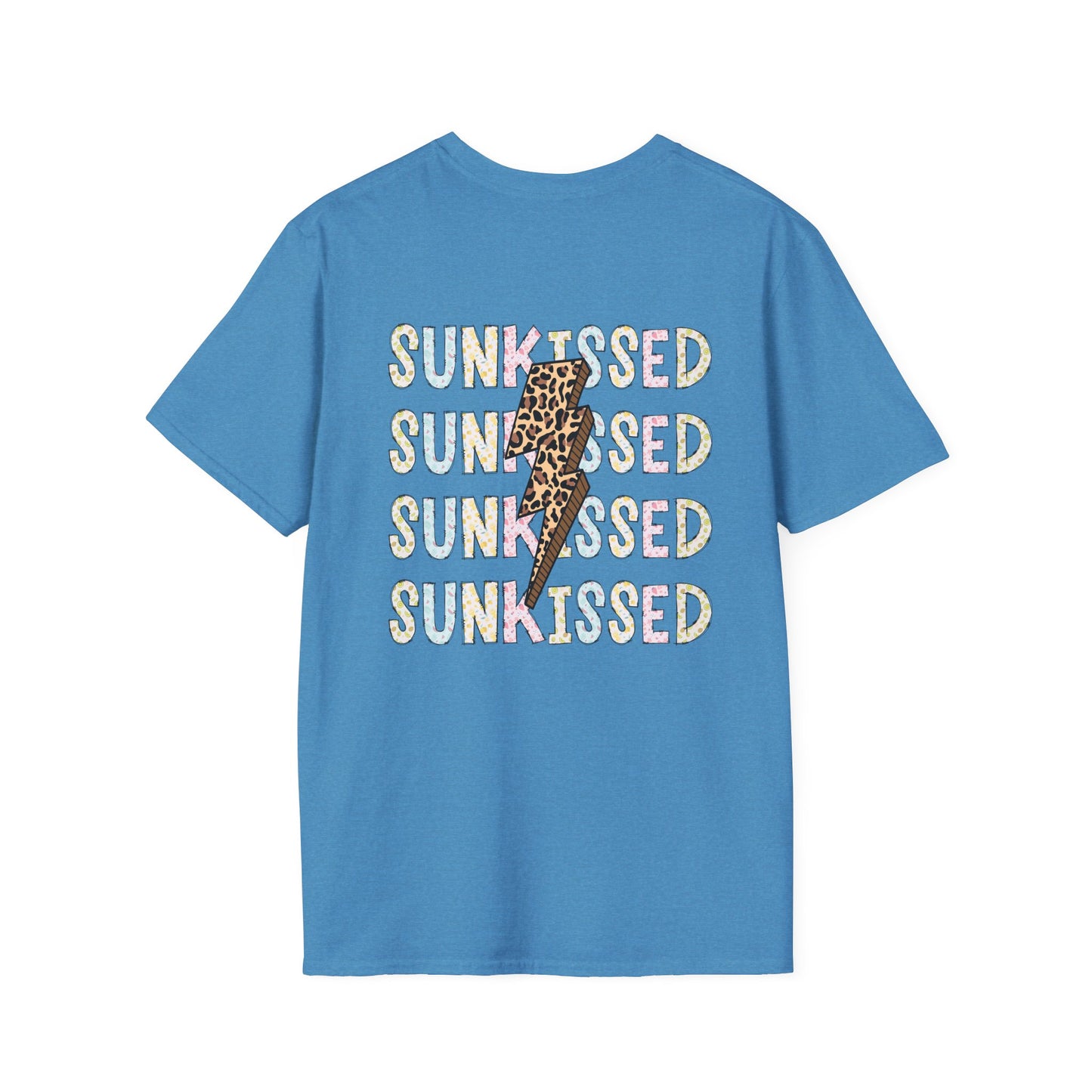 Salty and Sunkissed Leopard Tee — Summer Beach T-Shirt