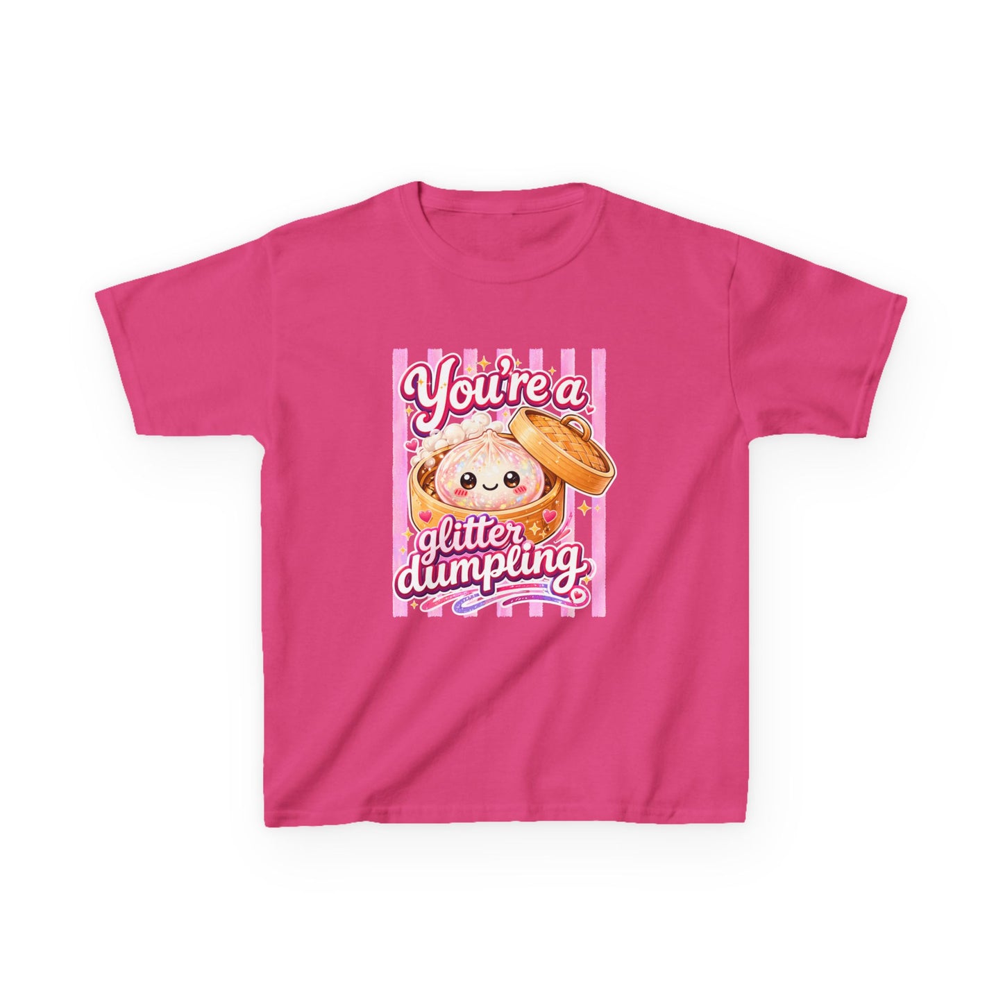 Kids Tee — "You're a Glitter Dumpling" Cute Kawaii Dumpling Shirt