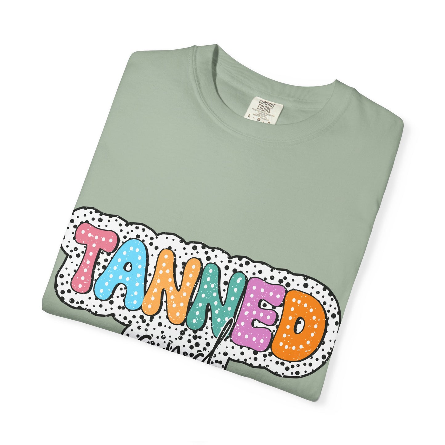 Tanned & Tipsy Mom T-Shirt — Summer Funny Tee