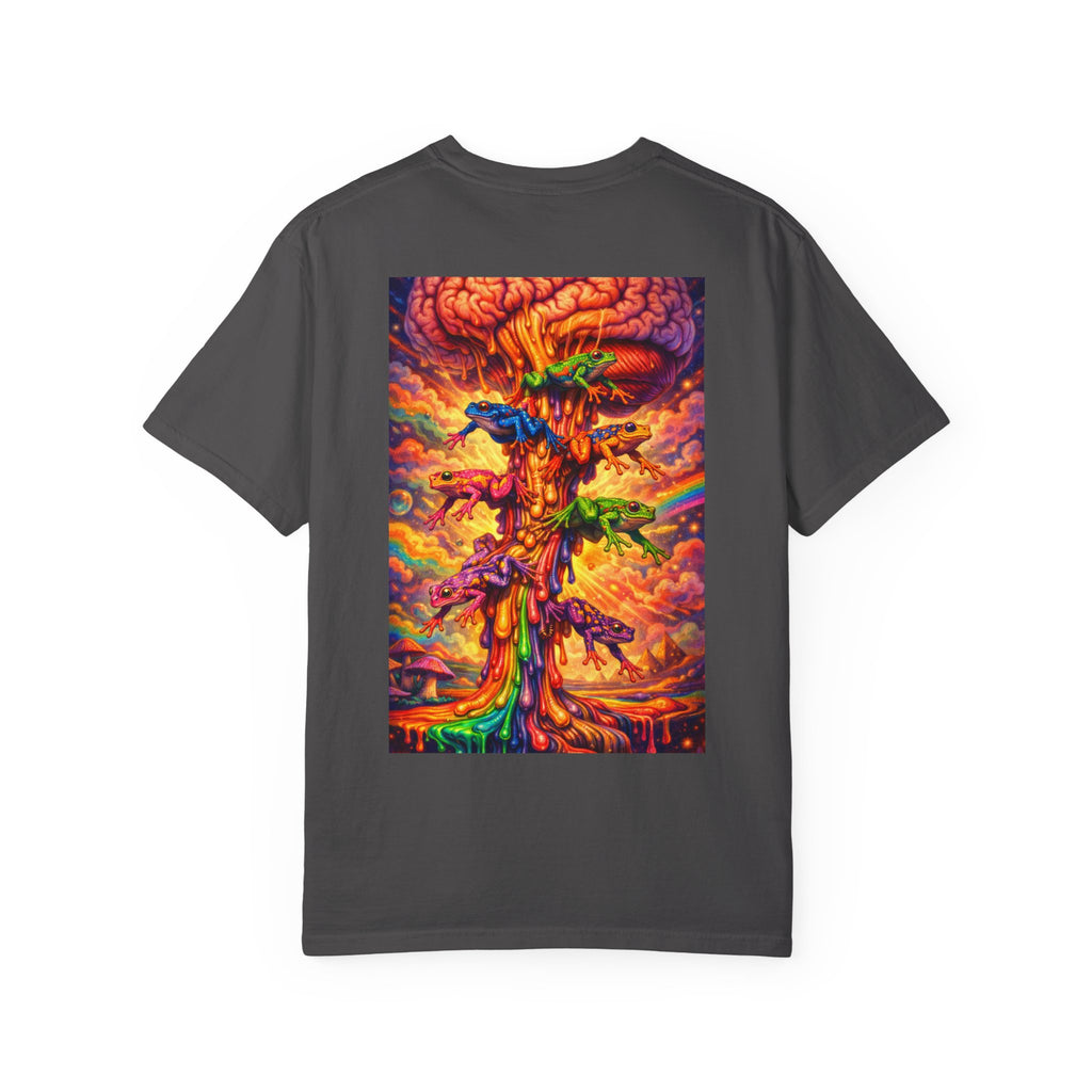 Psychedelic Frogs Brainstem T-Shirt