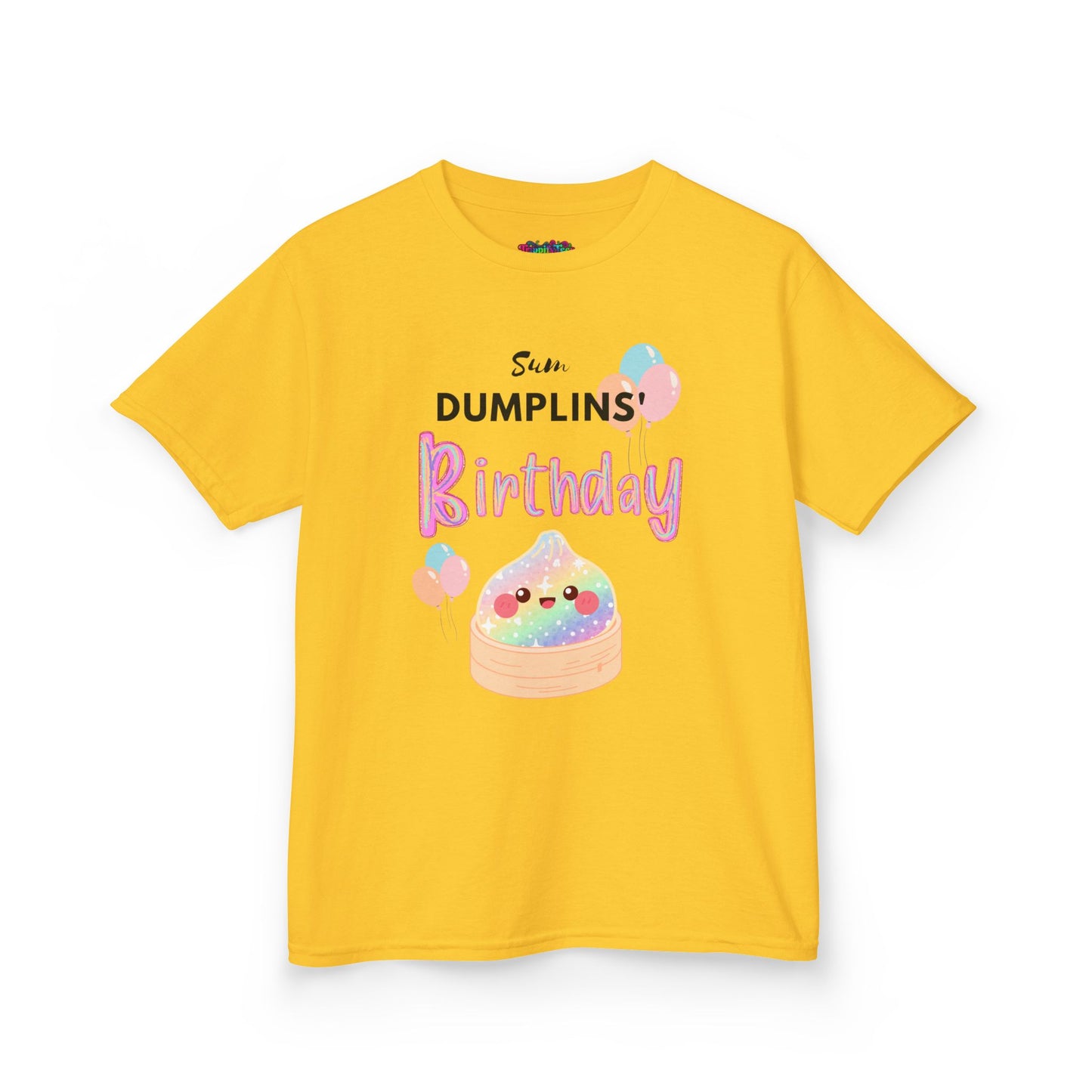 Kids Tee — Sum Dumplins' Customizable Birthday Shirt