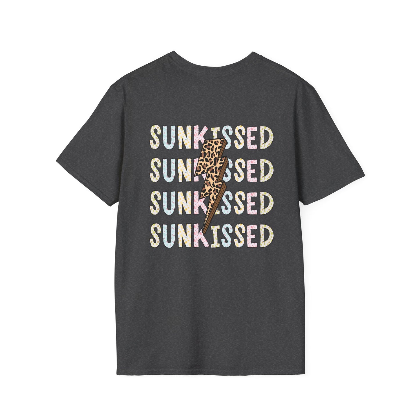 Salty and Sunkissed Leopard Tee — Summer Beach T-Shirt