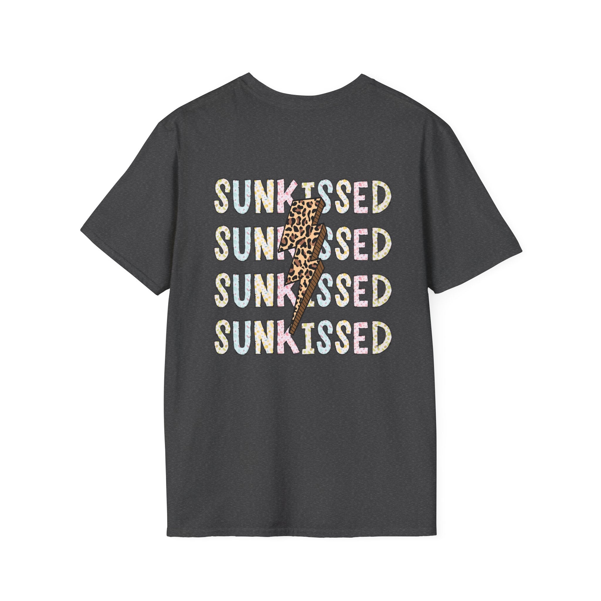 Salty and Sunkissed Leopard Tee — Summer Beach T-Shirt