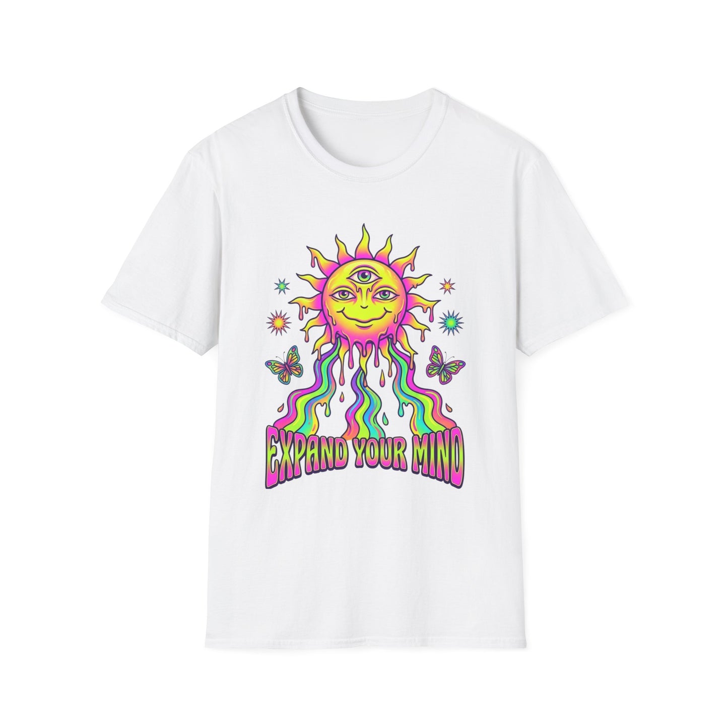 Psychedelic 'Expand Your Mind' Graphic Tee