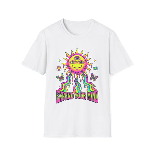 Psychedelic 'Expand Your Mind' Graphic Tee