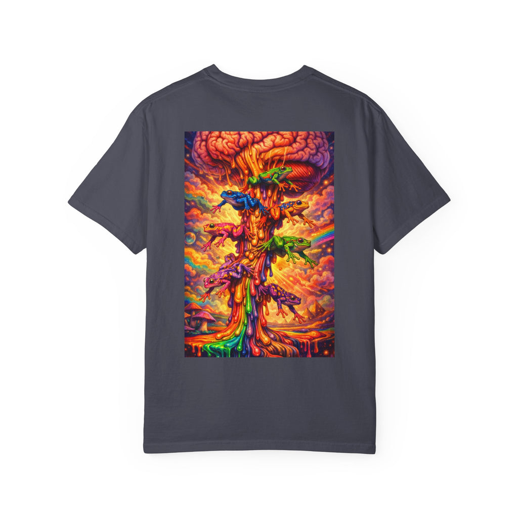 Psychedelic Frogs Brainstem T-Shirt