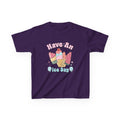 Kids Ice Cream Tee - "Have An Ice Day" Cute Summer Graphic Shirt