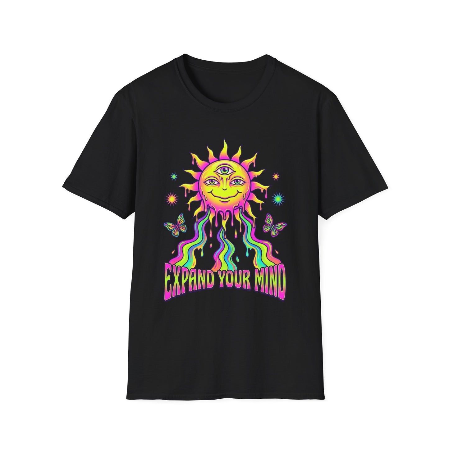 Psychedelic 'Expand Your Mind' Graphic Tee