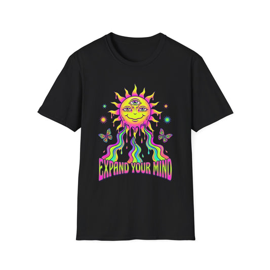Psychedelic 'Expand Your Mind' Graphic Tee