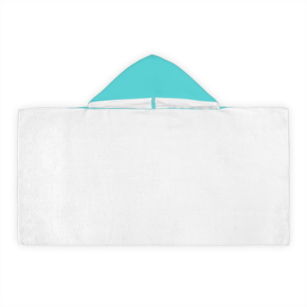 Youth Hooded Towel — "You’re a Glitter Dumpling" Cute Kawaii Beach & Bath Wrap for Kids