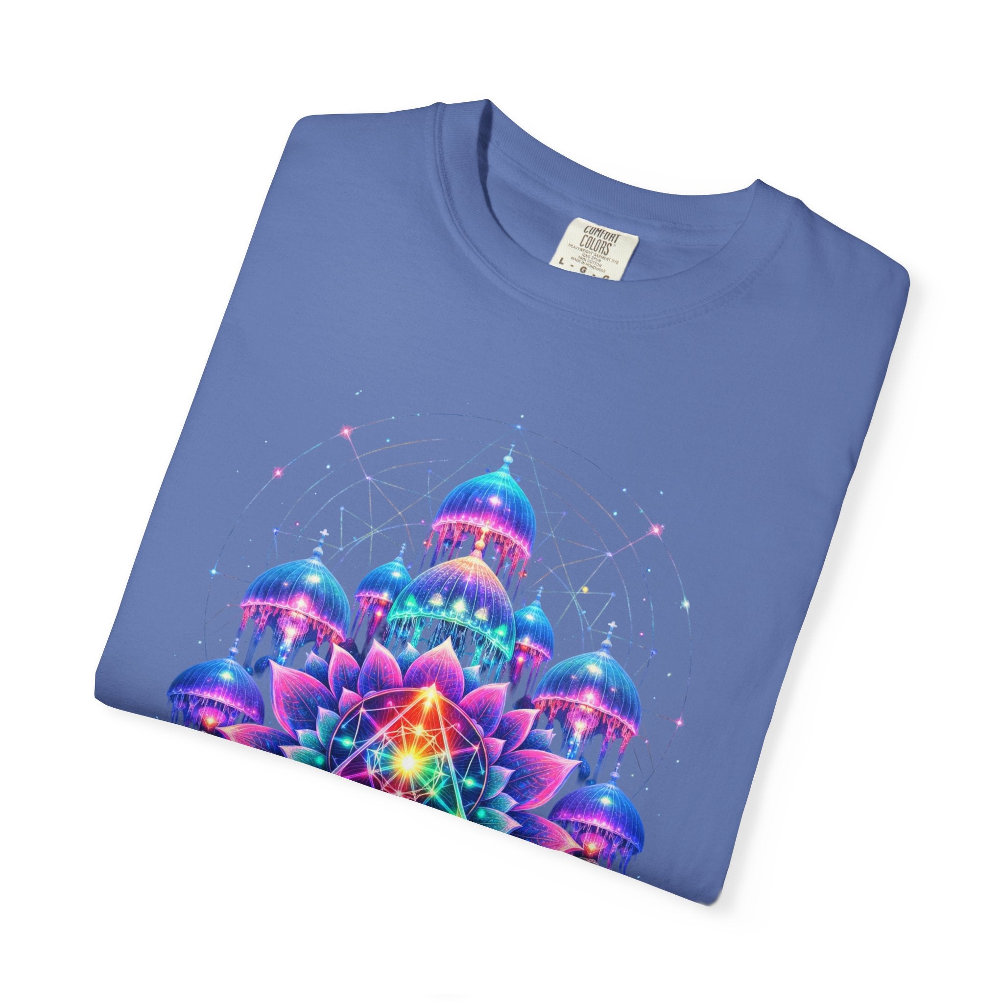Psychedelic Palace T-Shirt — Vibrant Mandala Art Tee
