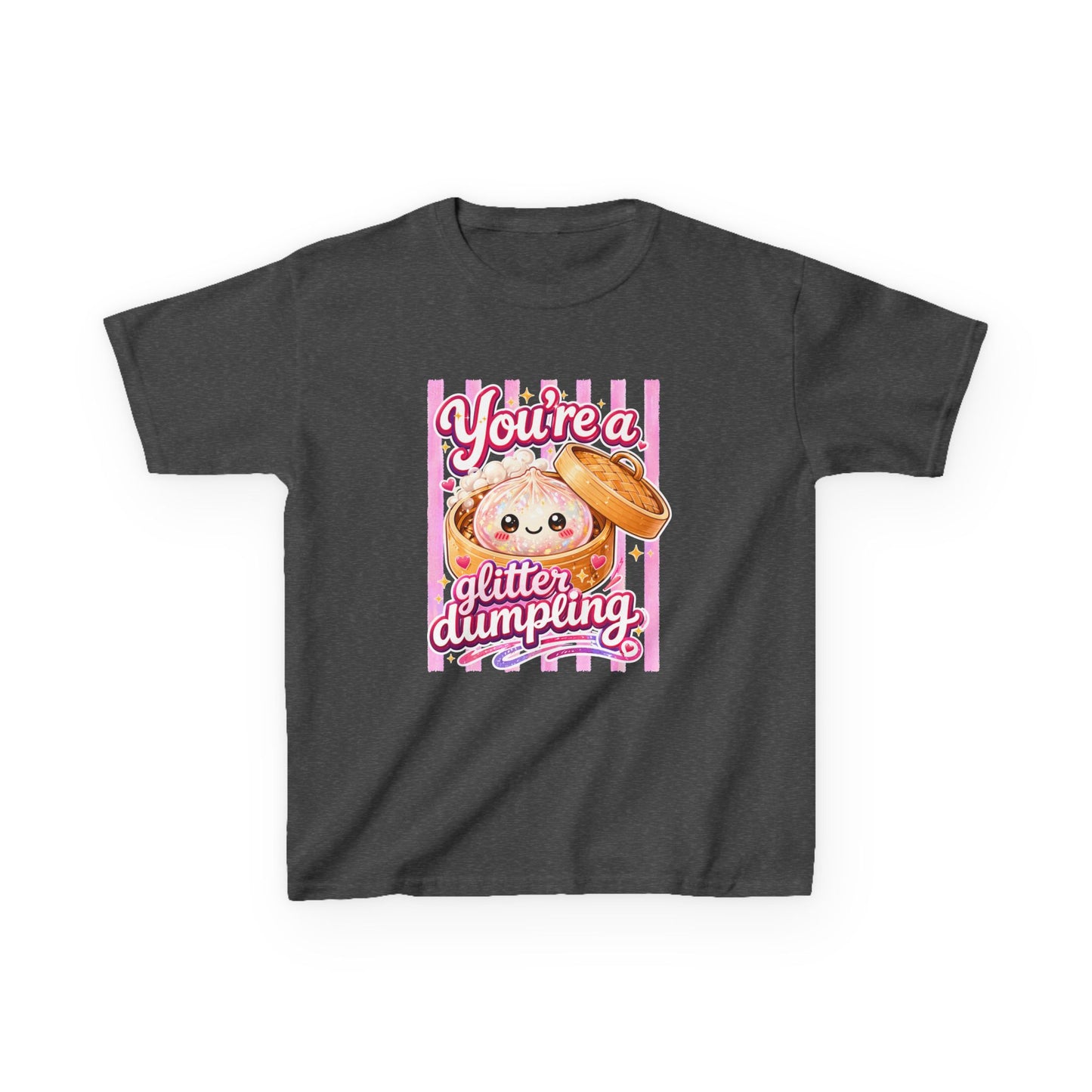 Kids Tee — "You're a Glitter Dumpling" Cute Kawaii Dumpling Shirt